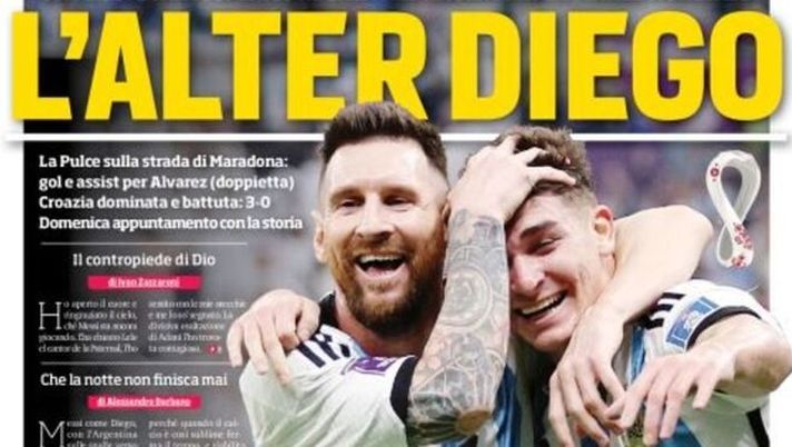 IL NAPOLI SUI MEDIA – Le prime pagine dei giornali di oggi 14 dicembre 2022 IL NAPOLI SUI MEDIA – Le prime pagine dei giornali di oggi 14 dicembre 2022 - immagine 1