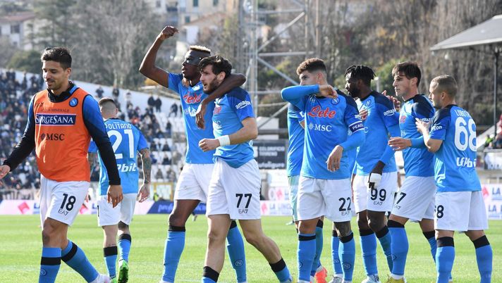 Spezia-Napoli 0-3, il commento della società: “Colpo del KO, Kvara-Osimhen” - immagine 1