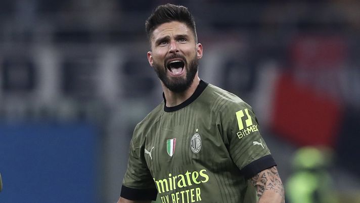 Olivier Giroud AC Milan Milan-Torino 1-0 Serie A 2022-2023