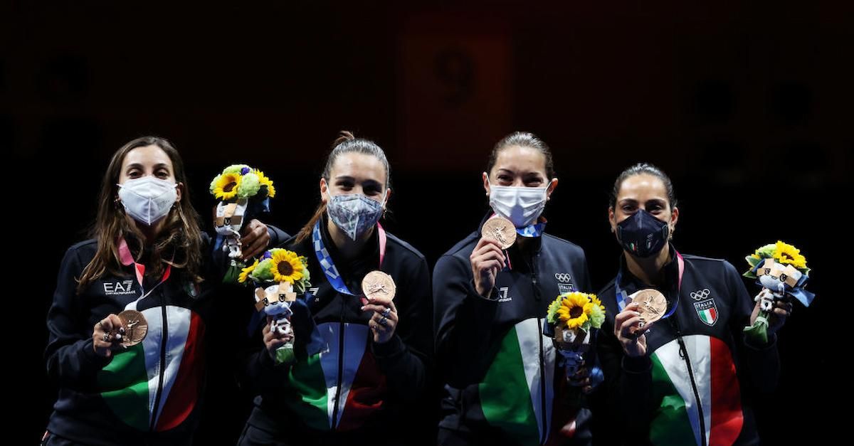 Rossella Fiamingo, bronzo di squadra alle Olimpiadi ...