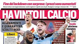 CORRIERE DELLO SPORT – La prima pagina di oggi, 20 maggio 2020
