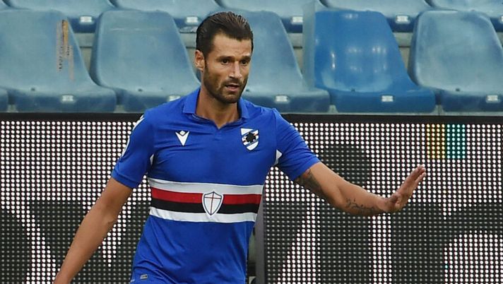GENOA, ITALY - SEPTEMBER 26: Antonio Candreva of UC Sampdoria in action during the Serie A match between UC Sampdoria and Benevento Calcio at Stadio Luigi Ferraris on September 26, 2020 in Genoa, Italy. (Photo by Paolo Rattini/Getty Images) Fattore +1! Dieci assist-man per il fantacalcio, da Candreva a Malinovskyi - immagine 1