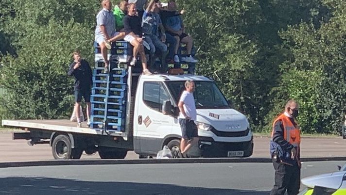 Tifosi Portsmouth, niente da fare... Tifosi Portsmouth, niente da fare...