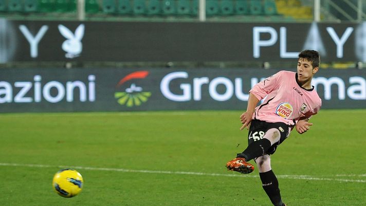 PALERMO, ITALY - DECEMBER 13:  Mauro Bollino of Palermo misses a penalty during the Tim Cup match between US Citta di Palermo and AC Siena at Stadio Renzo Barbera on December 13, 2011 in Palermo, Italy.  (Photo by Tullio M. Puglia/Getty Images) 