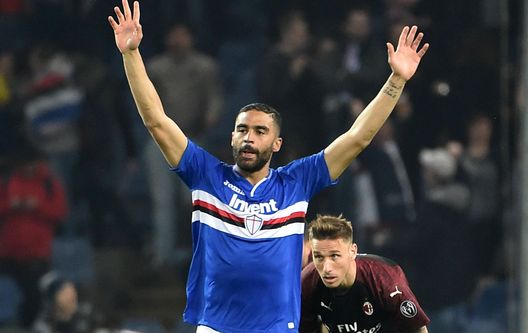 Gregoire Defrel esulta per il suo gol in Sampdoria-Milan (credits: GETTY Images) Gregoire Defrel esulta per il suo gol in Sampdoria-Milan (credits: GETTY Images)