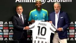 Juventus, Pogba e la presentazione con la maglia numero 10 | VIDEO