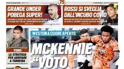 EDICOLA TS – Inter, Sanchez ko. Che bufera con il Cile!