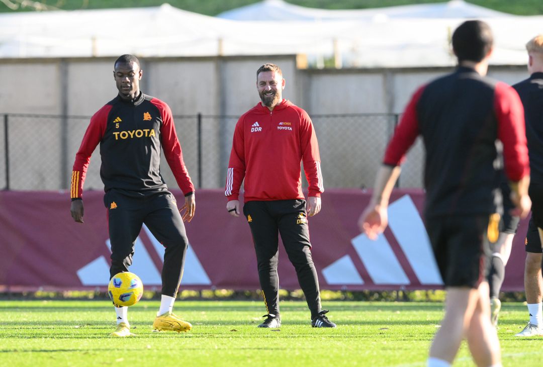 Roma, la rifinitura alla vigilia del Torino – FOTOGALLERY - immagine 44