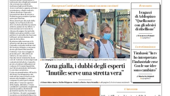 Prima Pagina La Repubblica, Mirri: “Obiettivo Palermo in B, ma se trovo acquirente serio vendo” Prima Pagina La Repubblica, Mirri: “Obiettivo Palermo in B, ma se trovo acquirente serio vendo”