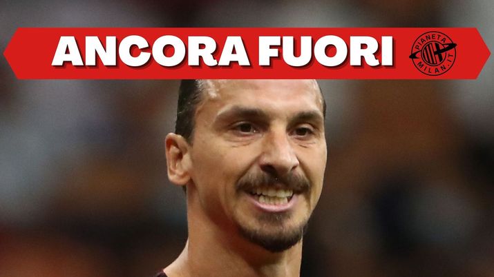 Zlatan Ibrahimovic (attaccante AC Milan) salterà la sfida di Champions League contro l'Atlético Madrid | AC Milan News (Getty Images) 