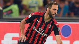 Milan, Higuain: “Felice di tornare al gol, ringrazio tutti per il sostegno”