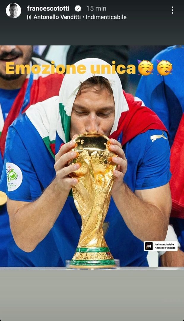 La Roma ricorda il Mondiale vinto 16 anni fa con Totti, De Rossi e Perrotta- immagine 2