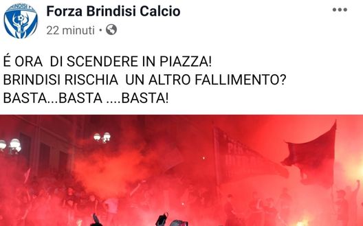 Brindisi in crisi totale, dall'allenatore al magazziniere Brindisi in crisi totale, dall'allenatore al magazziniere