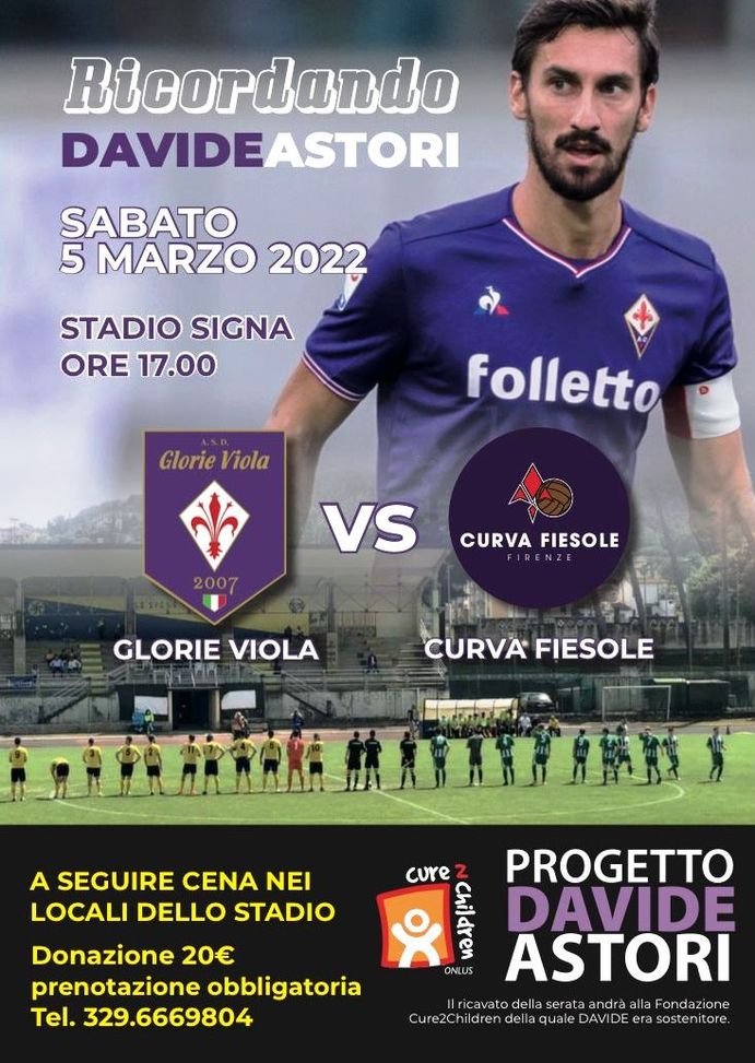 Ricordando Davide Astori: presenti anche Saponara e Biraghi Ricordando Davide Astori: presenti anche Saponara e Biraghi - immagine 1
