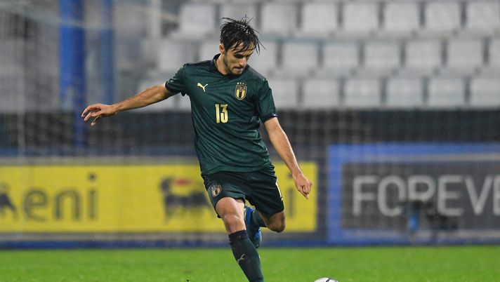 FERRARA, ITALY - NOVEMBER 16: Luca Ranieri of Italy U21 in action during the UEFA U21 European Championship Qualifier match between Italy and Iceland at Stadio Paolo Mazza on November 16, 2019 in Ferrara, .  (Photo by Alessandro Sabattini/Getty Images) 
