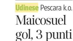 Accadde Oggi: 31.10.2012 Maicosuel si fa perdonare