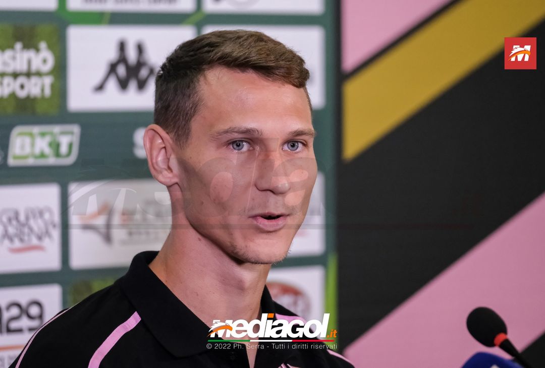 FOTO PALERMO, Leo Stulac presentato in conferenza stampa (Gallery) - immagine 5