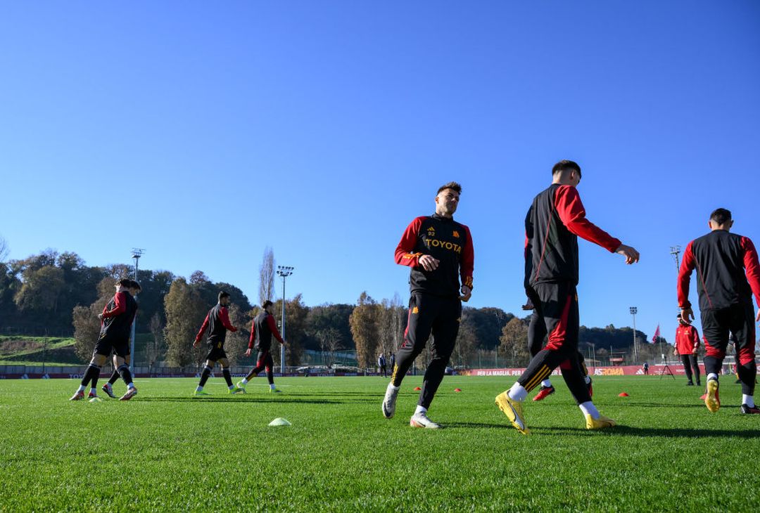 Roma, l’allenamento in vista del Milan – FOTO GALLERY - immagine 16