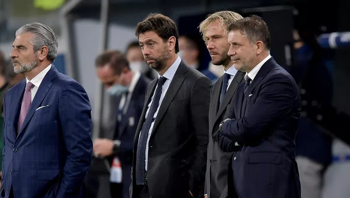Arrivabene Agnelli Nedved Cherubini Juventus