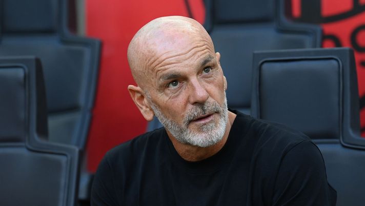 Stefano Pioli in conferenza dopo Milan-Udinese (Getty Images)