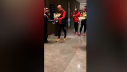 Supercoppa italiana, ecco l’arrivo del Milan | VIDEO