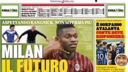 GAZZETTA DELLO SPORT – La prima pagina di oggi, 9 luglio 2020