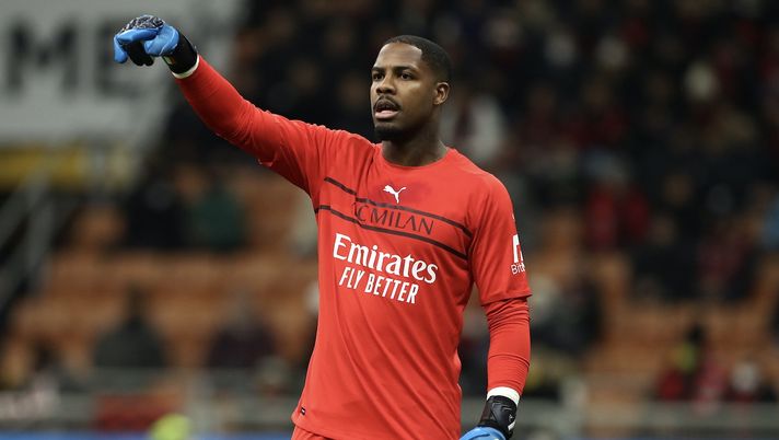 Maignan AC Milan Milan-Empoli 1-0 Serie A 2021-2022