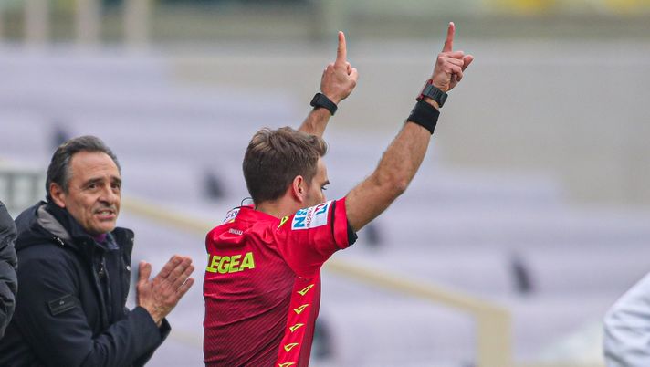 GERMOGLI PH 19 DICEMBRE 2020 FIRENZE STADIO ARTEMIO FRANCHI CAMPIONATO DI SERIE A FIORENTINA VS HELLAS VERONA NELLA FOTO FORNEAU ARBITRO GERMOGLI PH 19 DICEMBRE 2020 FIRENZE STADIO ARTEMIO FRANCHI CAMPIONATO DI SERIE A FIORENTINA VS HELLAS VERONA NELLA FOTO FORNEAU ARBITRO