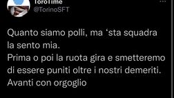 Torino-Empoli 2-2, le reazioni social: “Polli, ma la ruota girerà…”
