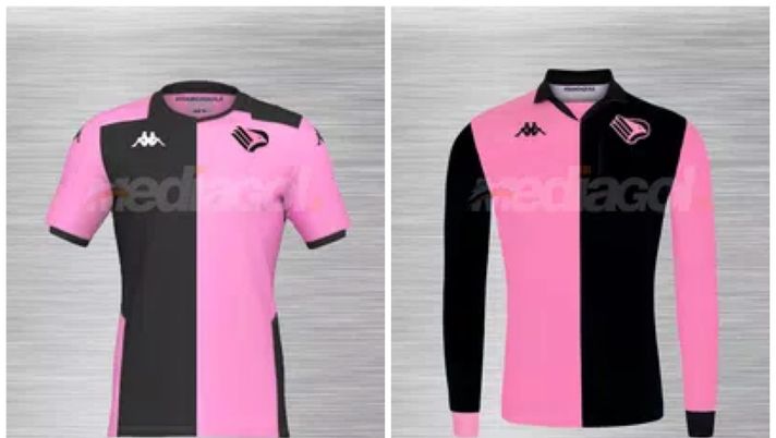 Maglia Palermo 2021/22: potrebbe essere bicolore come quella dei 120 anni 