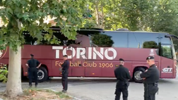 Video – Il pullman del Toro arriva allo stadio