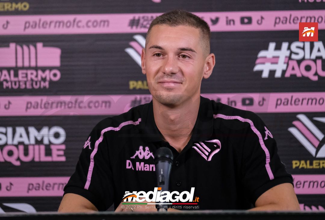 FOTO RITIRO PALERMO, La conferenza stampa di Ivan Marconi (Gallery) - immagine 9