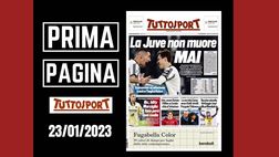 Prima pagina Tuttosport: “La Juve non muore mai”
