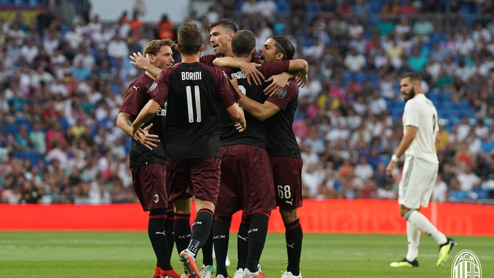 Un'esultanza del Milan (credits: acmilan.com) 