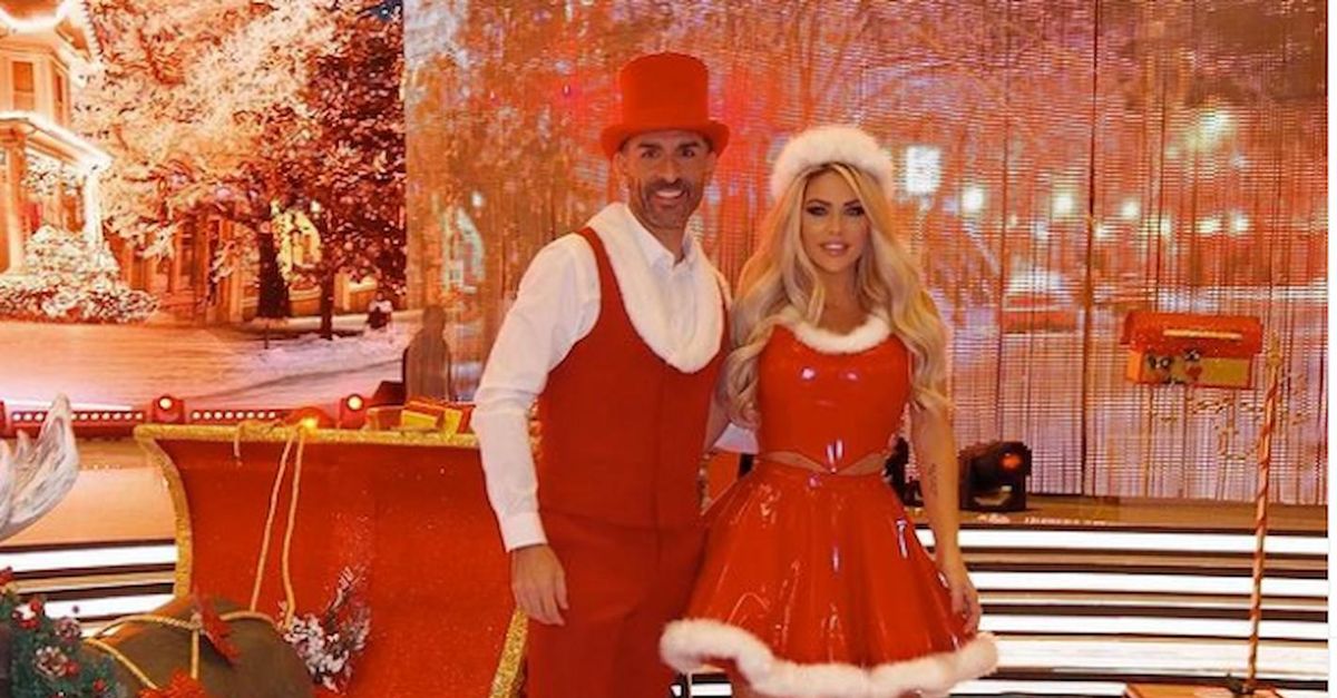 Bianca Gascoigne esulta per la finale di Ballando con le Stelle