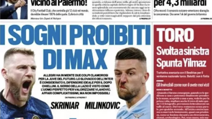 Prima Pagina, Tuttosport: “Lo Sceicco del City vicino al Palermo. Chelsea ceduto” prima pagina