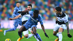 Recupero Serie A, Udinese-Atalanta 1-1. La classifica aggiornata