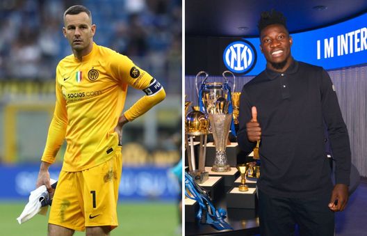 Getty Images Inter, Onana lancia la sfida ad Handanovic: parte dietro ma vuole il sorpasso- immagine 2