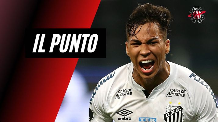 Kaio Jorge (attaccante Santos), obiettivo di calciomercato del Milan | AC Milan News (Getty Images) 