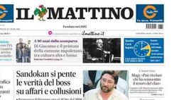 PRIMA PAGINA IL MATTINO OGGI: “Il Maradona abbraccia Jesus. Osi-Jack, missione Champions”