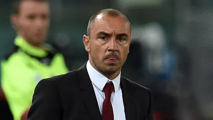 Cristian Brocchi, ex tecnico del Milan, nella finale di Coppa Italia contro la Juventus (credits: GETTY Images)