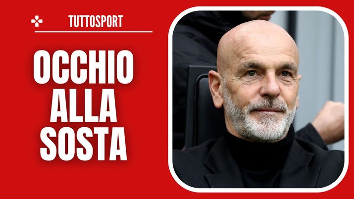 Stefano Pioli AC Milan Milan-Slavia Praga 4-2 Europa League 2023-2024