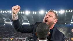 Derby, De Rossi è una furia e se la prende col team manager Cardini. Poi l’abbraccio