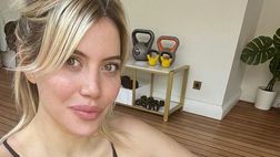 Wanda Nara, l’allenamento si fa hot: forme esplosive e sguardo ammiccante