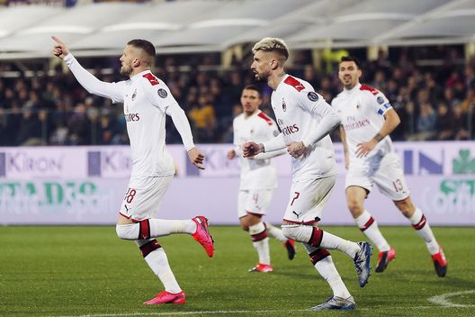 Ante Rebic in Fiorentina-Milan (credits Getty Images) Ante Rebic in Fiorentina-Milan (credits Getty Images)