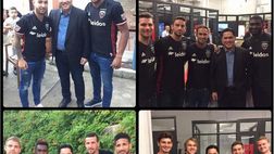 Thohir in posa con giocatori, staff tecnico e dirigenti del DC United