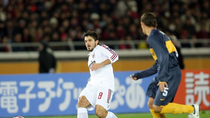 Gennaro Gattuso in Milan-Boca Juniors (Mondiale per Club, dicembre 2007) 