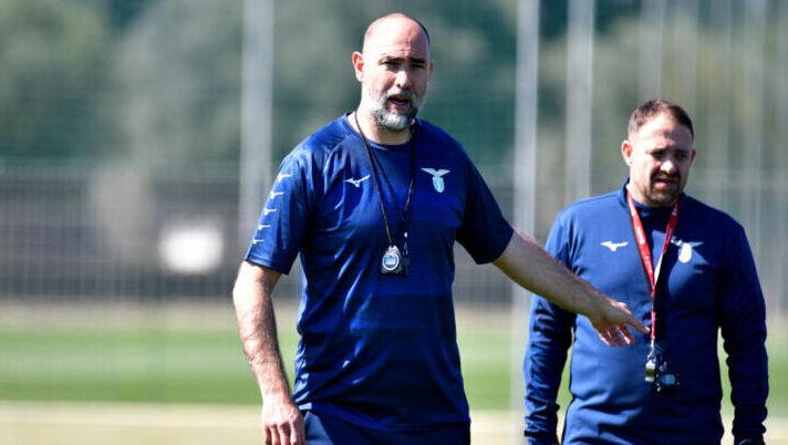 ROME, ITALY - MARCH 20: SS Lazio head coach Igor Tudor gestures during the SS Lazio training session at the Formello sport centre on March 20, 2024 in Rome, Italy. (Photo by Marco Rosi/Getty Images) Tudor: “Così vedo Immobile e Luis Alberto, cos’era successo con Guendouzi! Modulo e Kamada…” - immagine 1