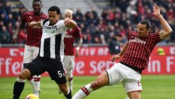 Serie A, vittoria al cardiopalma per il Milan: Udinese ko 3-2