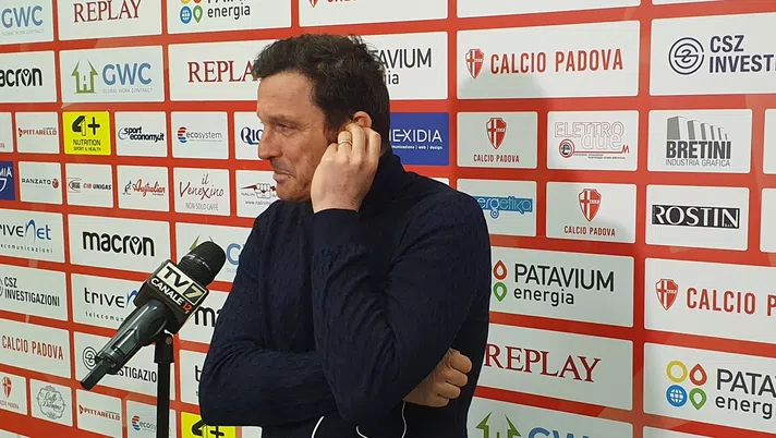 Sala stampa Padova-Mantova, Oddo: “Salviamo il risultato. Non abbiamo il tempo di lavorare sul bel gioco” - immagine 1